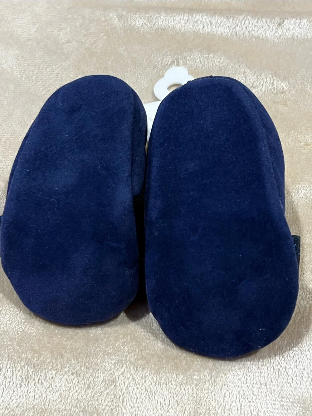 Rising Star Baby Glitter Bow Shoes 9-12 Months